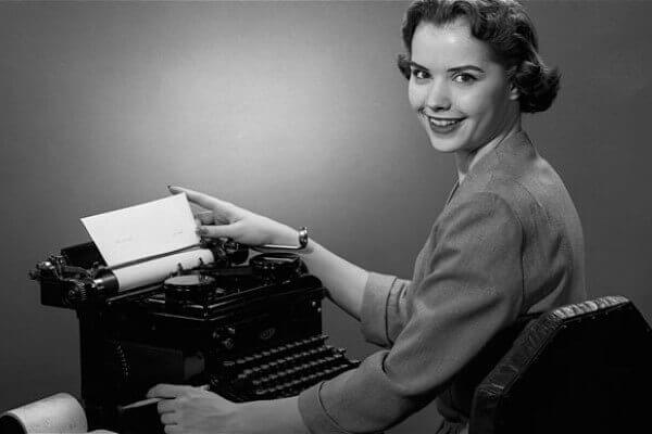 hhistoria de la maquina de escribir