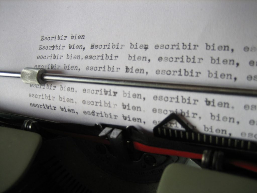 historia de la maquina de escribir