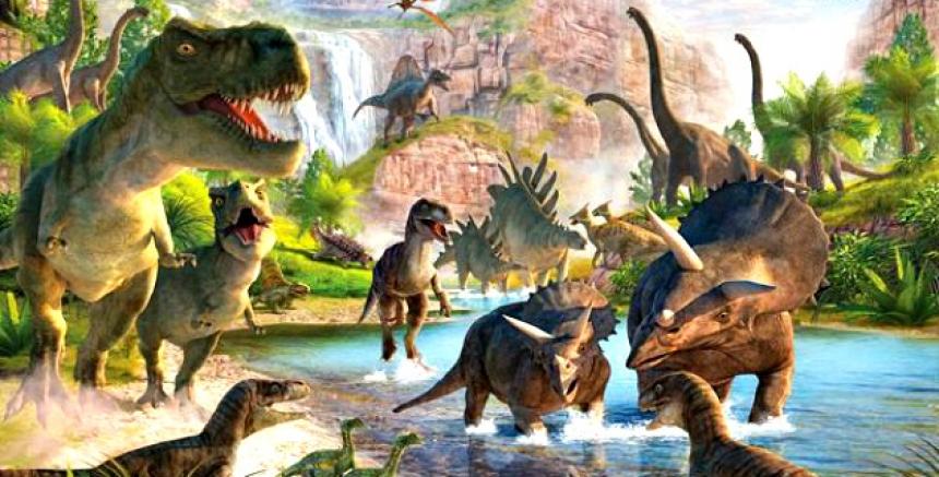 historia de los dinosaurios 