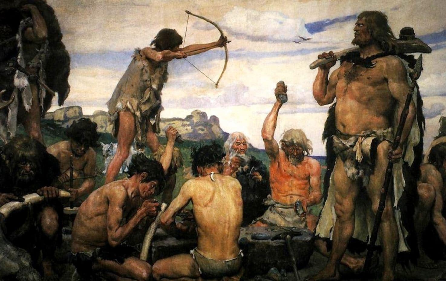Como vivian los humanos en la prehistoria